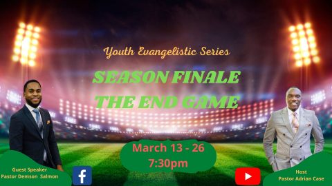 youth evangelistic series march 13-26 7:30pm